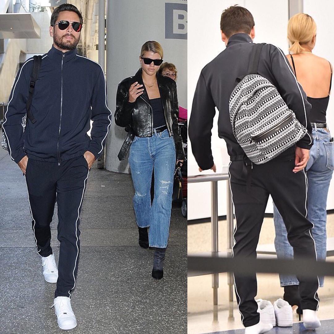 SPOTTED: Scott Disick Sporting Stampd, Nike and Saint Laurent