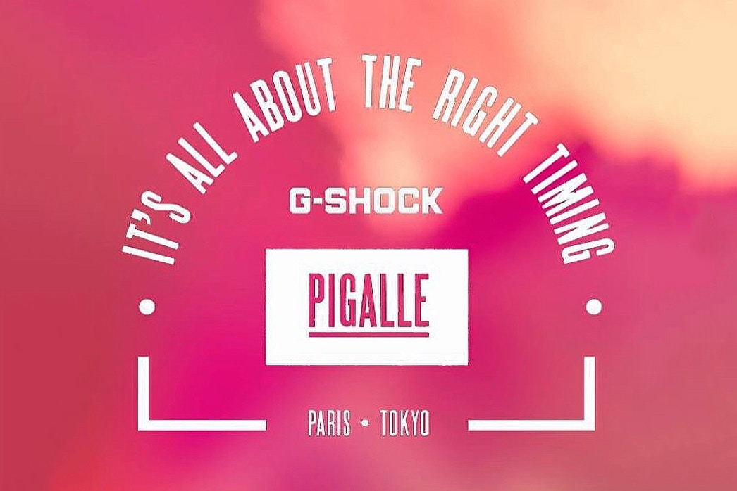 Details on G-Shock and PIGALLE’s Collaboration