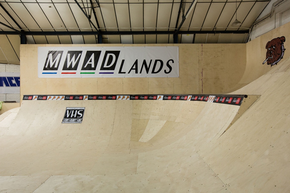 Get a Look at Palace’s MWADLANDS Indoor Skatepark