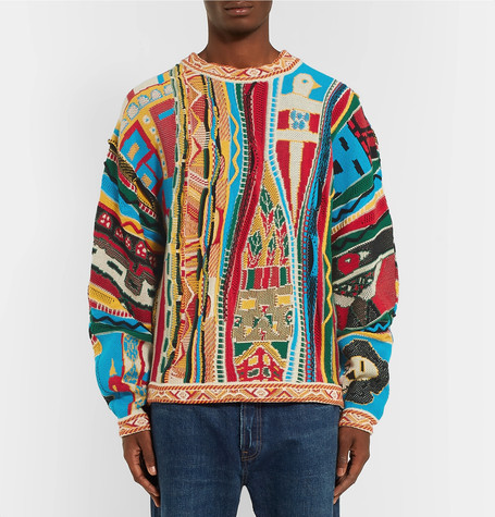 KAPITAL Brings us a 90’s Hip-Hop Inspired Sweater