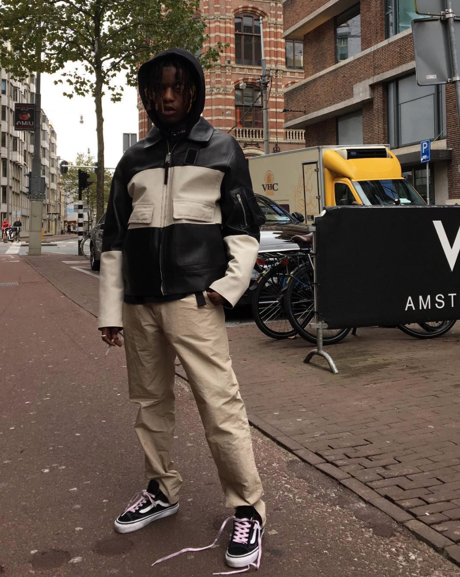 SPOTTED: Ian Connor In Alyx Studios Jacket And Vans x Alyx Studios OG Style 36 Sneakers