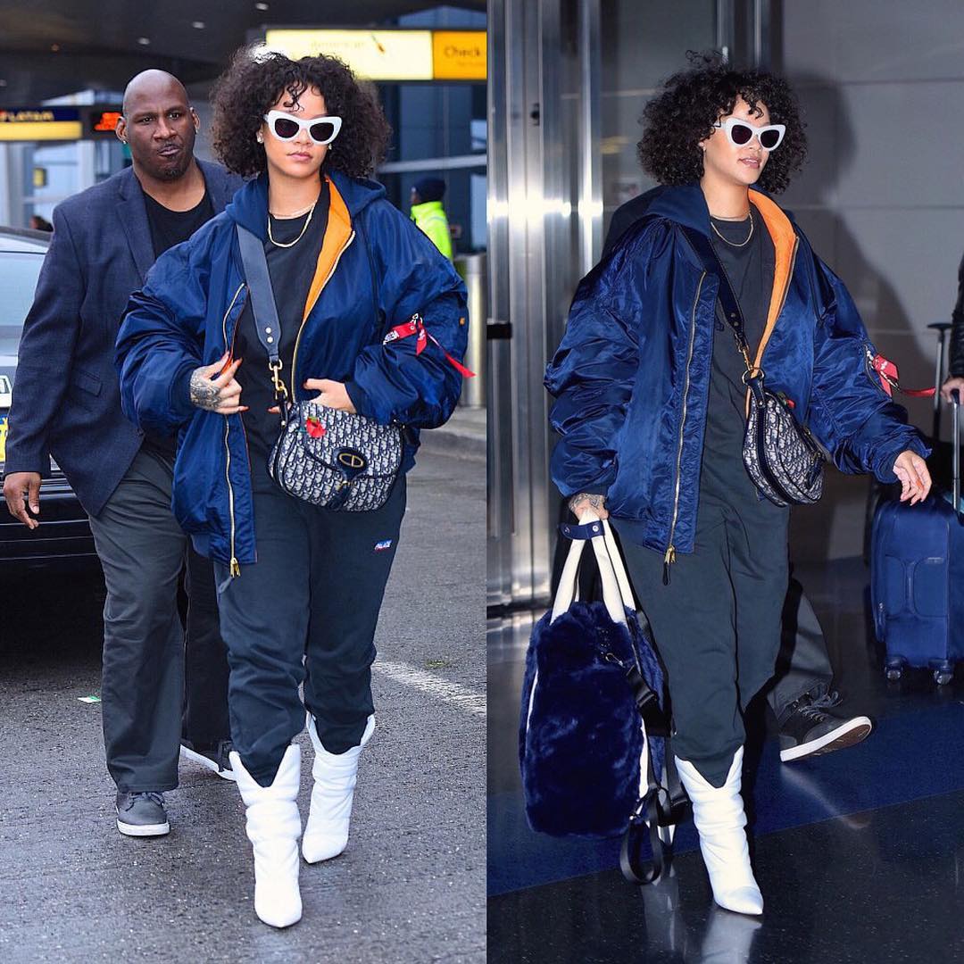 SPOTTED: Rihanna Sports Vetements x Alpha Industries, Palace and More
