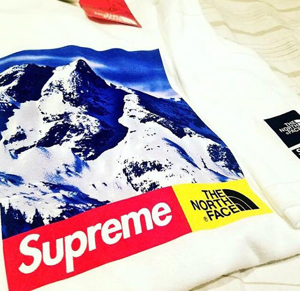 Look at the Leaked Image of The North Face x Supreme T-Shirt
