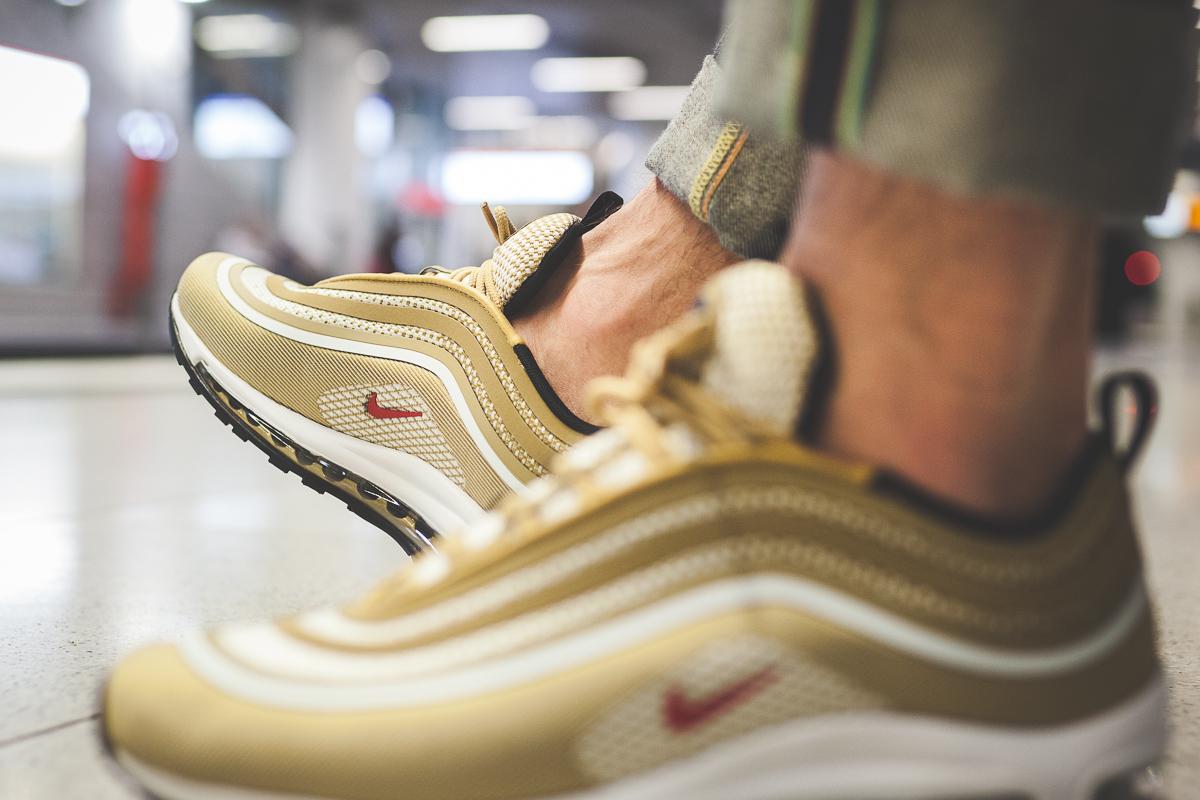 Take a Look at the Air Max 97 Ul ’17 in “Metallic Gold”