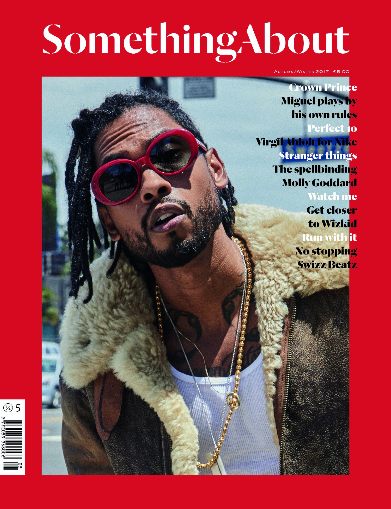 Miguel Covers ‘SOMETHING ABOUT’ Magazine