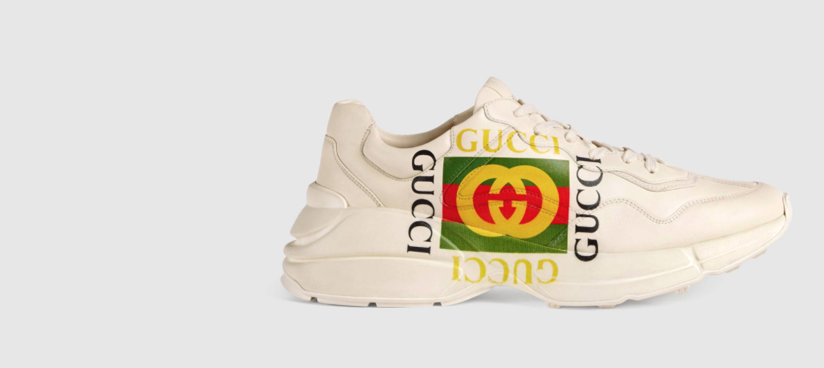 Gucci Drops Their Long Awaited Chunky Rhyton Sneaker