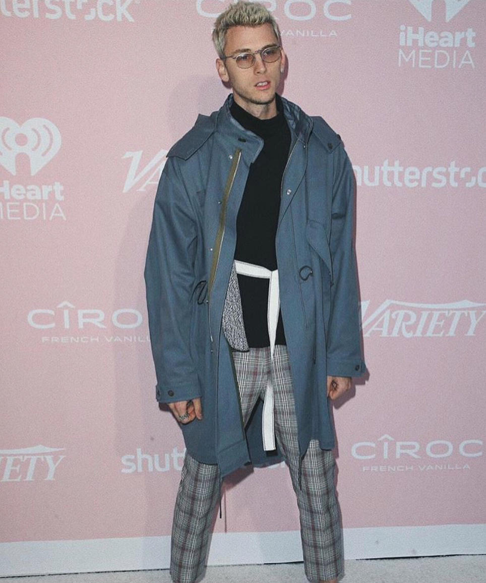 SPOTTED: Machine Gun Kelly in OAMC SS18