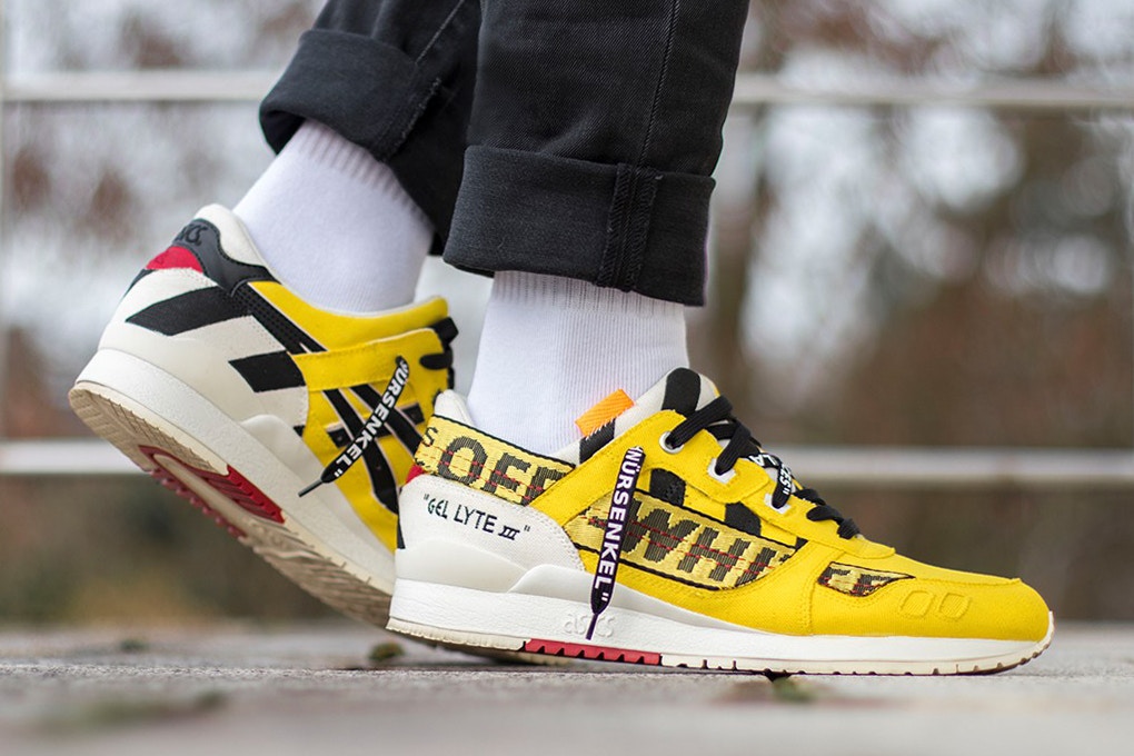 Take a Look at These Custom Off-White™ ASICS Gel-Lyte III’s