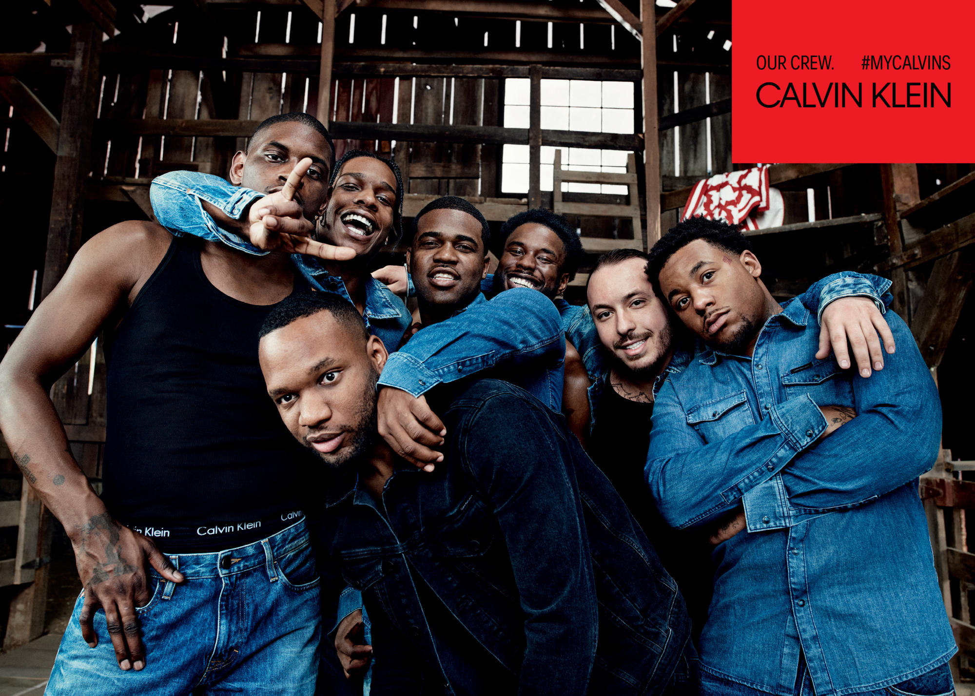 Calvin Klein’s Latest Campaign Features the A$AP Mob