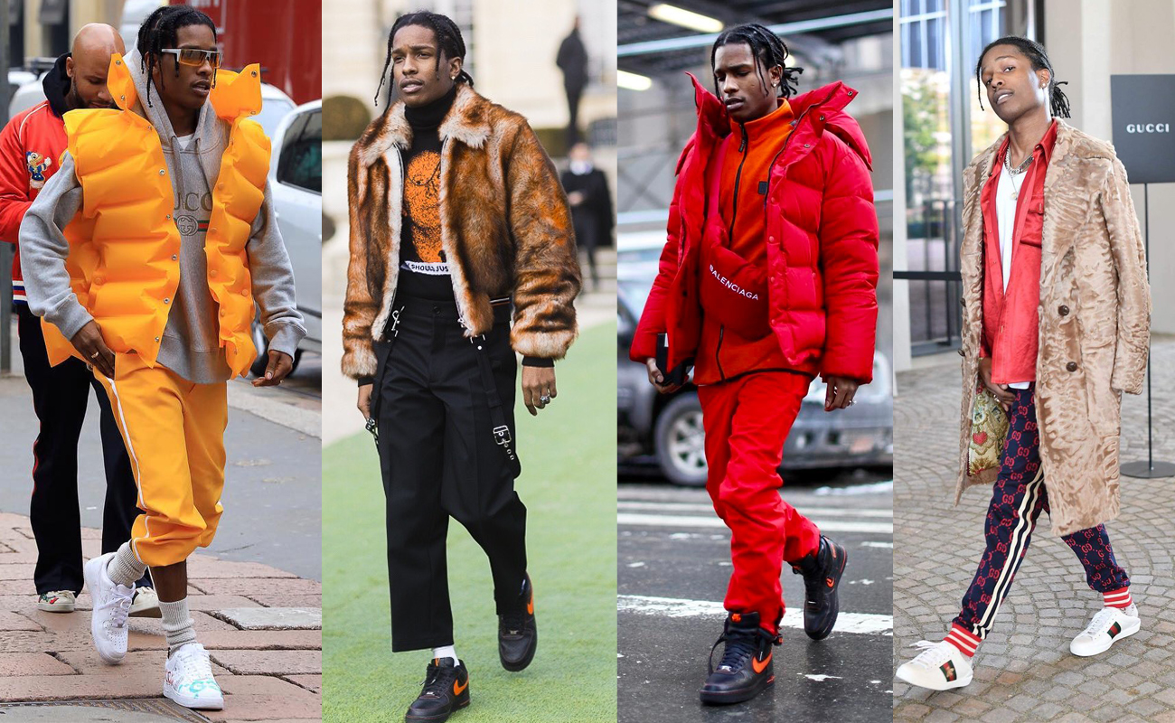 PAUSE Highlights: A$AP Rocky’s Best 2017 Outfits