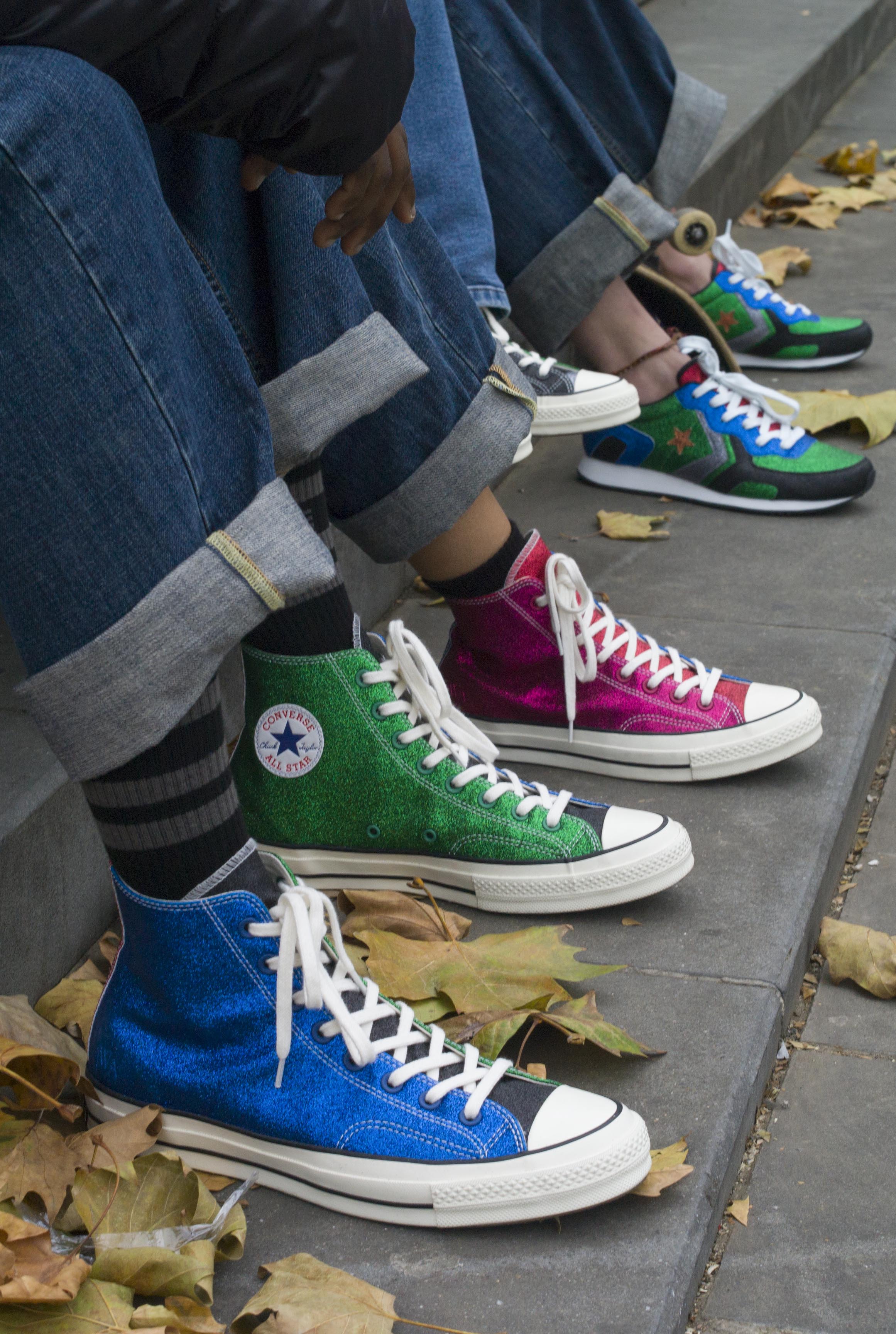 Converse Collab With JW Anderson To Create Glittery Converse