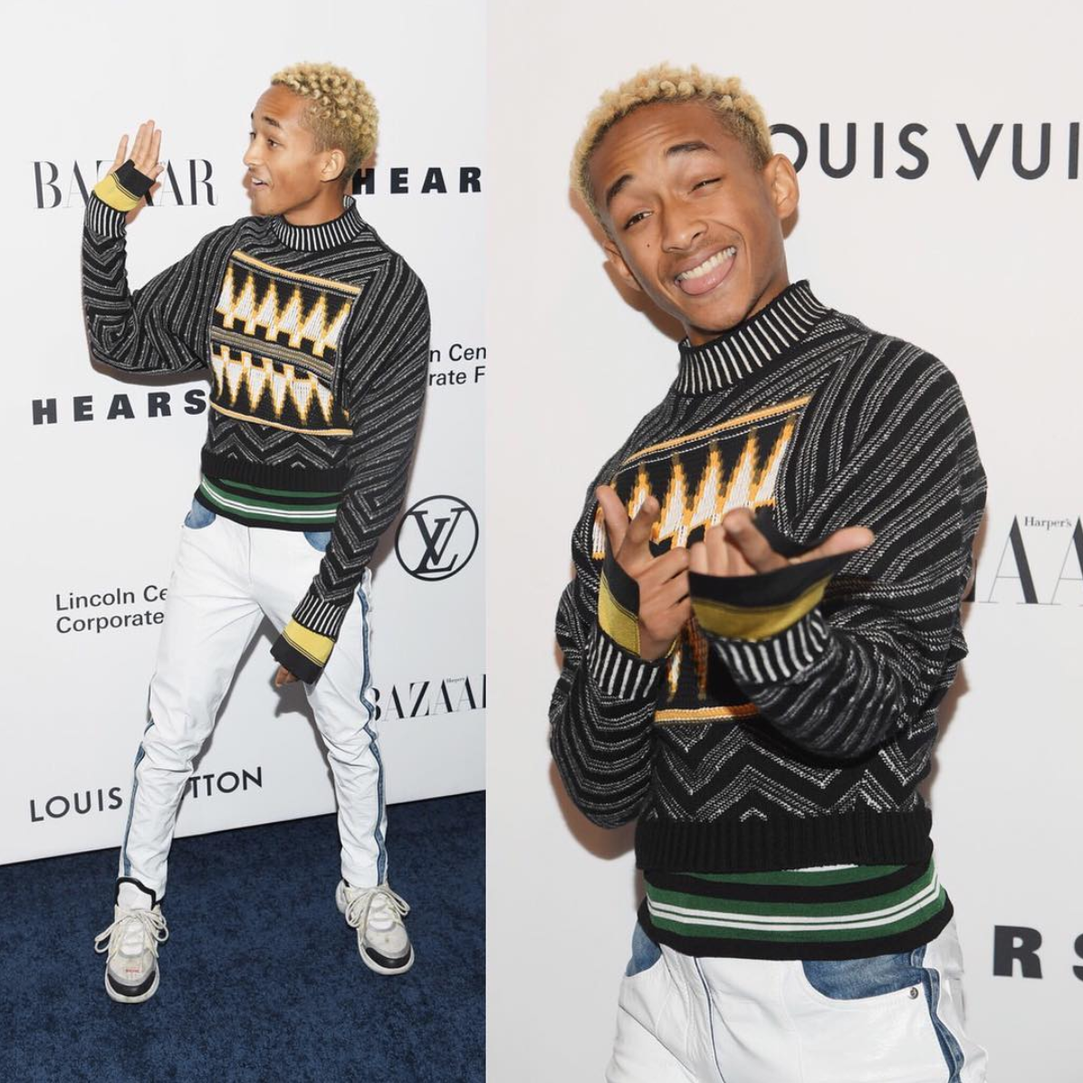 SPOTTED: Jaden Smith Flexes In Louis Vuitton SS18 Sneakers