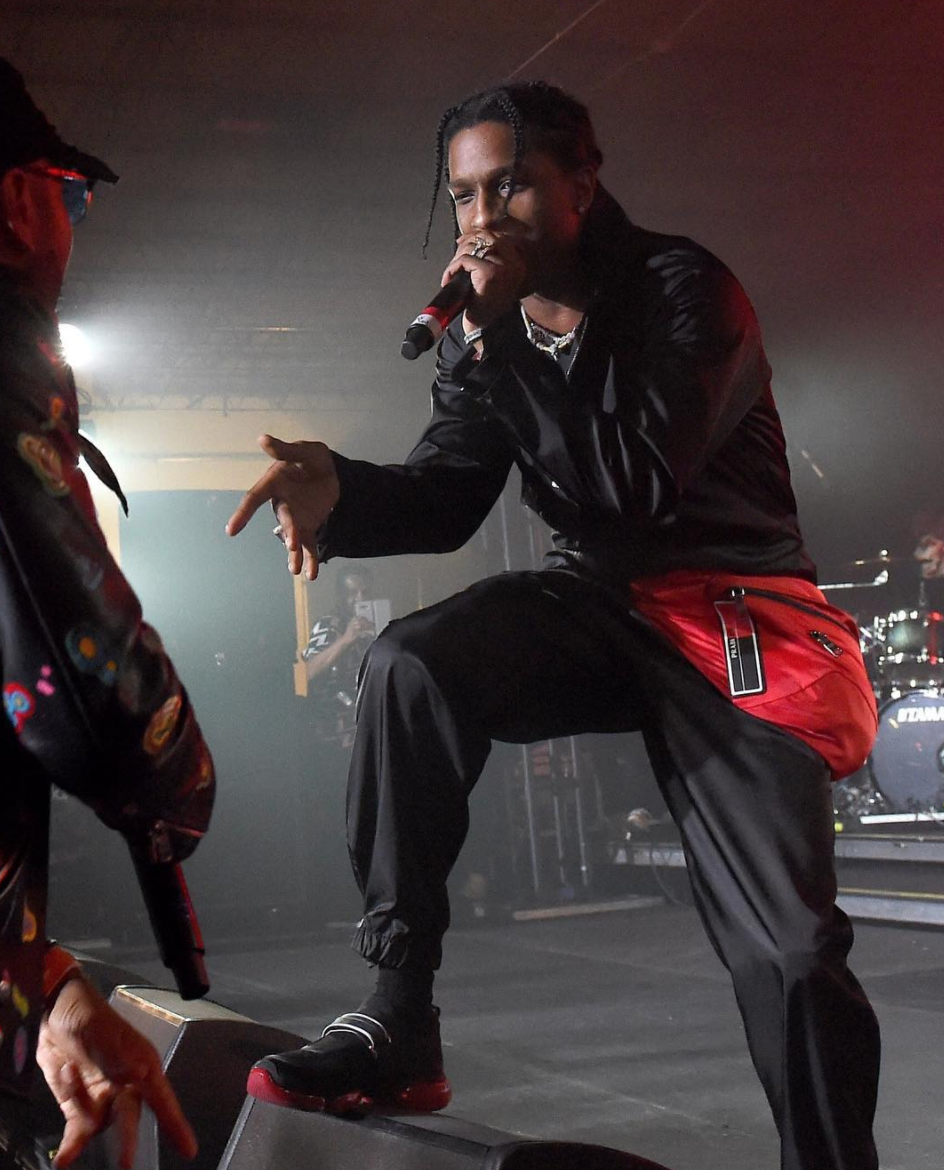 SPOTTED: ASAP Rocky In Head-To-Toe Prada