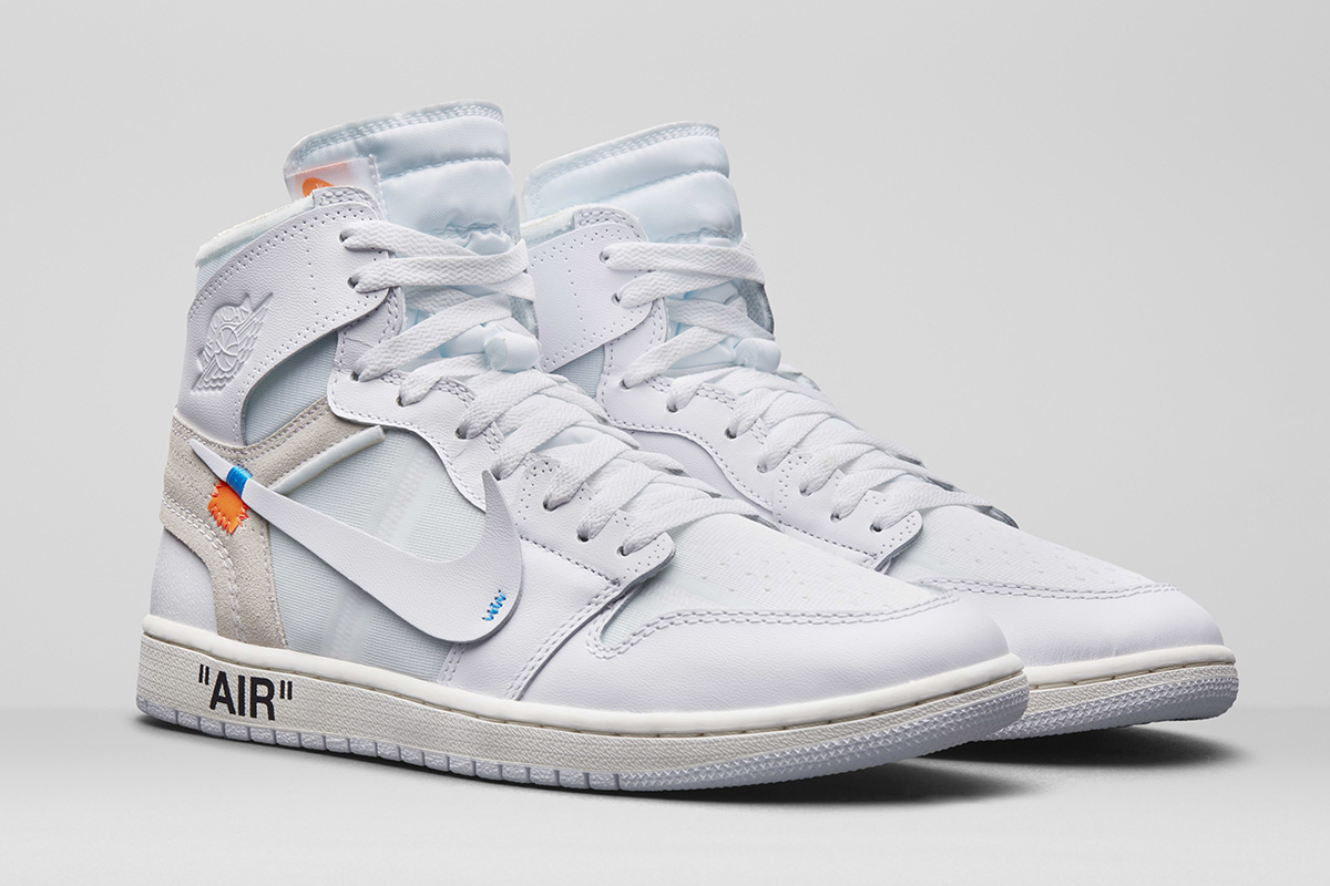 The OFF-WHITE x Nike Air Jordan 1 “All White” Has an Official Release Date
