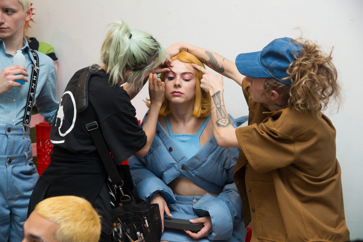 NYFW: Backstage at @ Hardeman AW18 Runway Show