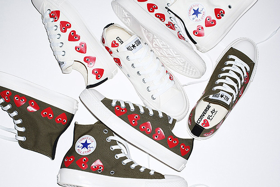 COMME des GARÇONS PLAY Are Set to Team up with Converse for All-Star Collab