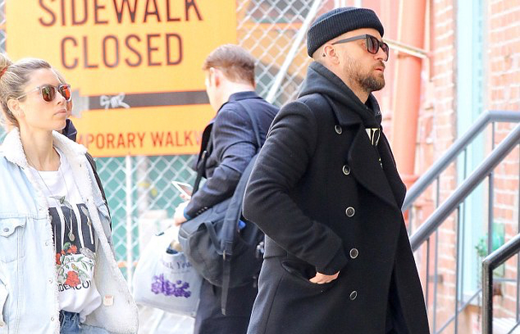 SPOTTED: Justin Timberlake and Jessica Biel Sporting Air Jordan 1s, Levis, UNDERCOVER and More