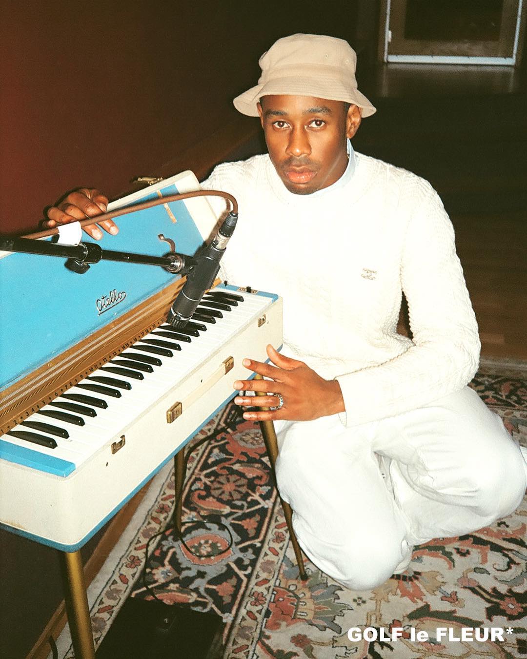 SPOTTED: Tyler, the Creator in All-White