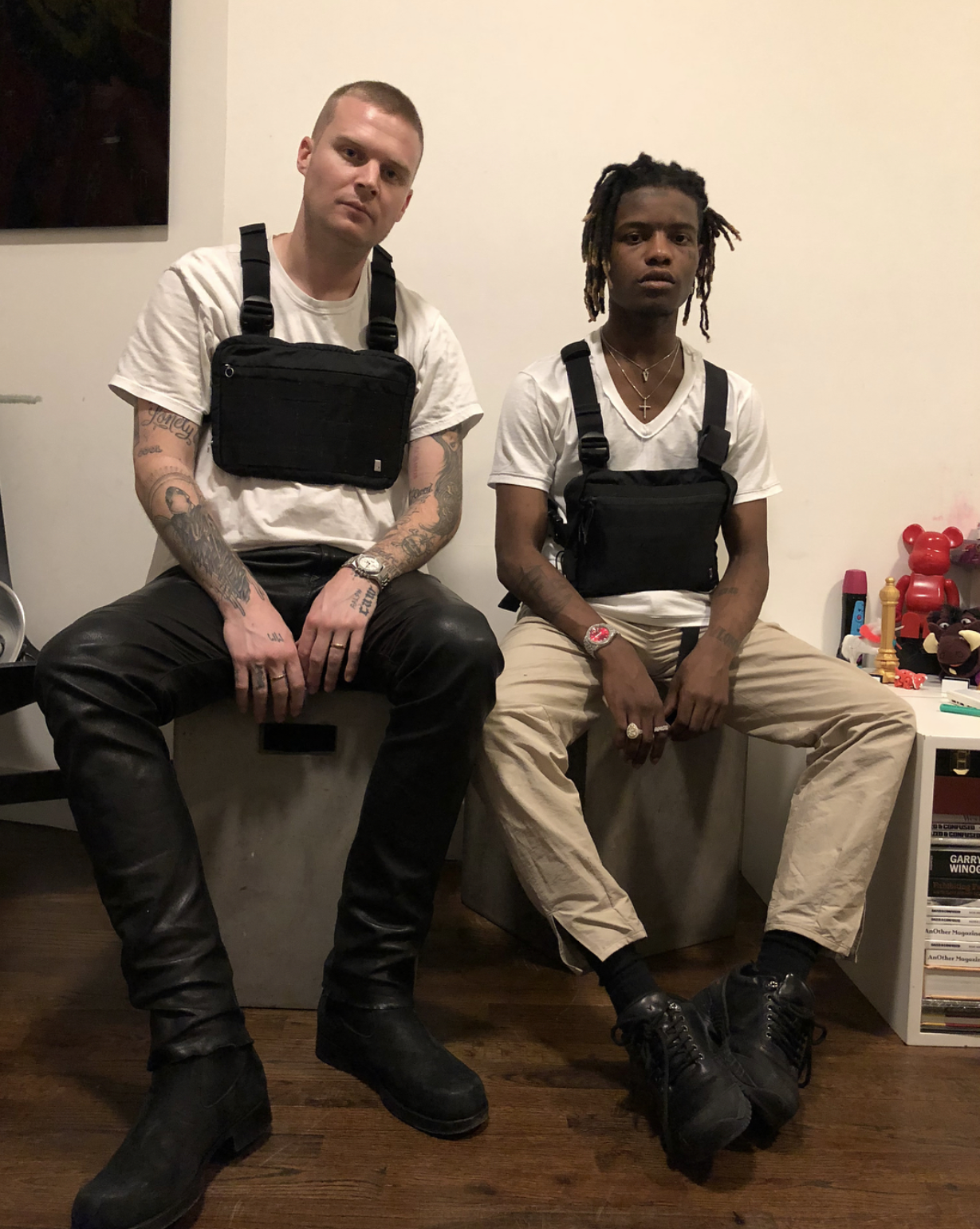 SPOTTED: Ian Connor in ALYX Studios Chest Rig Pouch