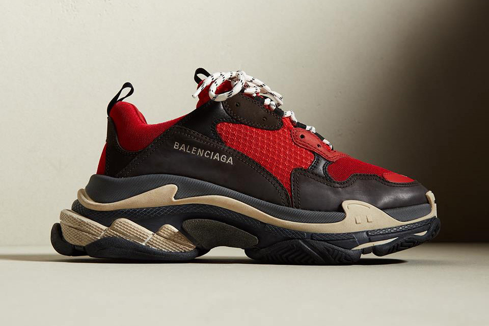 The Balenciaga Triple S is Set Drop in a “Bred” Colourway