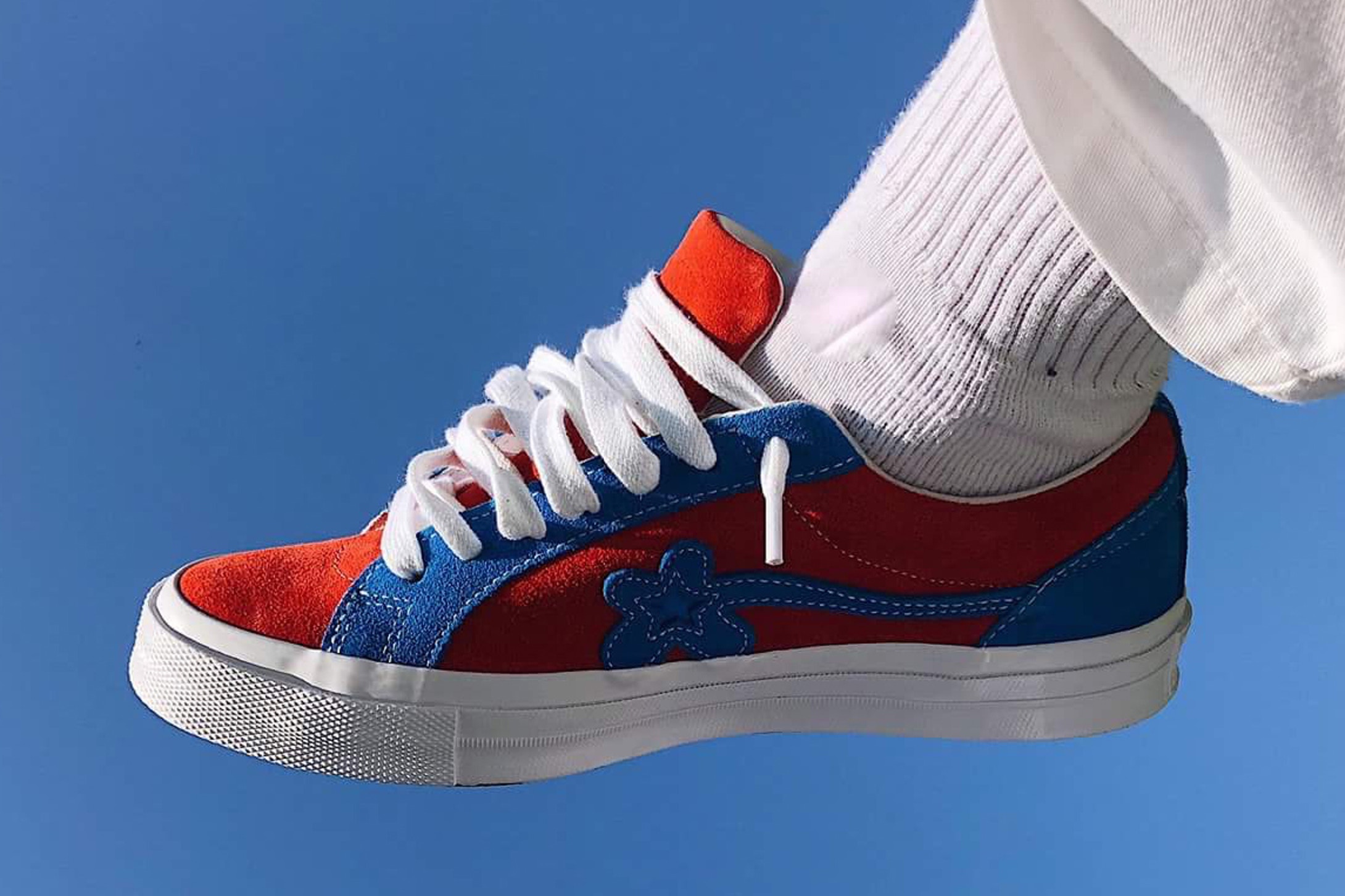 Sneaker Watch: GOLF le FLEUR* In Red & Blue Colourway