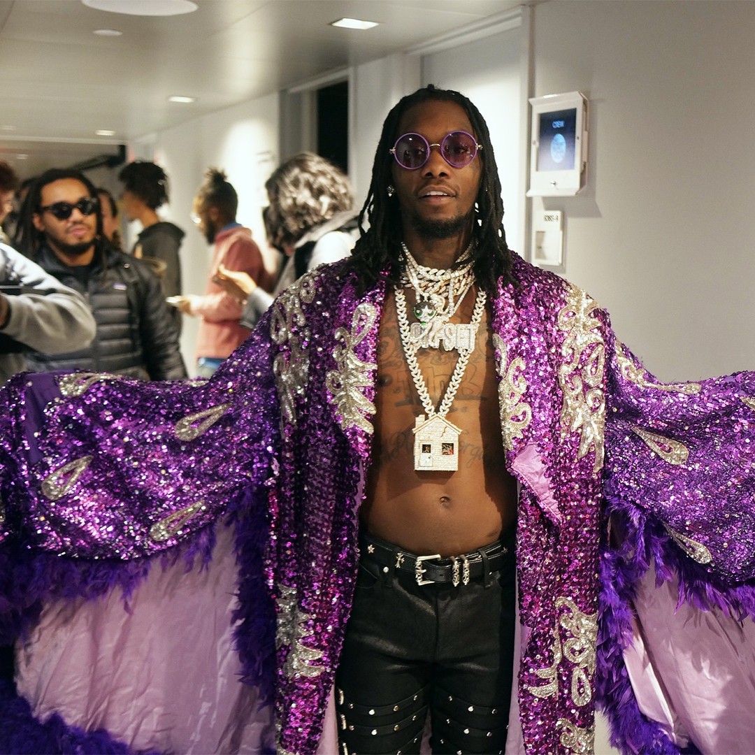 SPOTTED: Offset Fuses Wrestling Dress Code into ‘The Tonight Show’ Performance