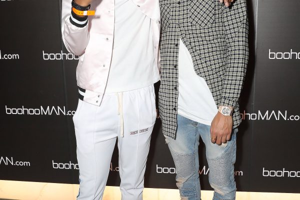 LONDON, ENGLAND - MAY 10:  Not3s and Dele Alli (R) attend boohooMAN by Dele Alli Launch at Radio Rooftop on May 10, 2018 in London, England.  (Photo by David M. Benett/Dave Benett/Getty Images for boohooMAN) *** Local Caption *** Not3s; Dele Alli