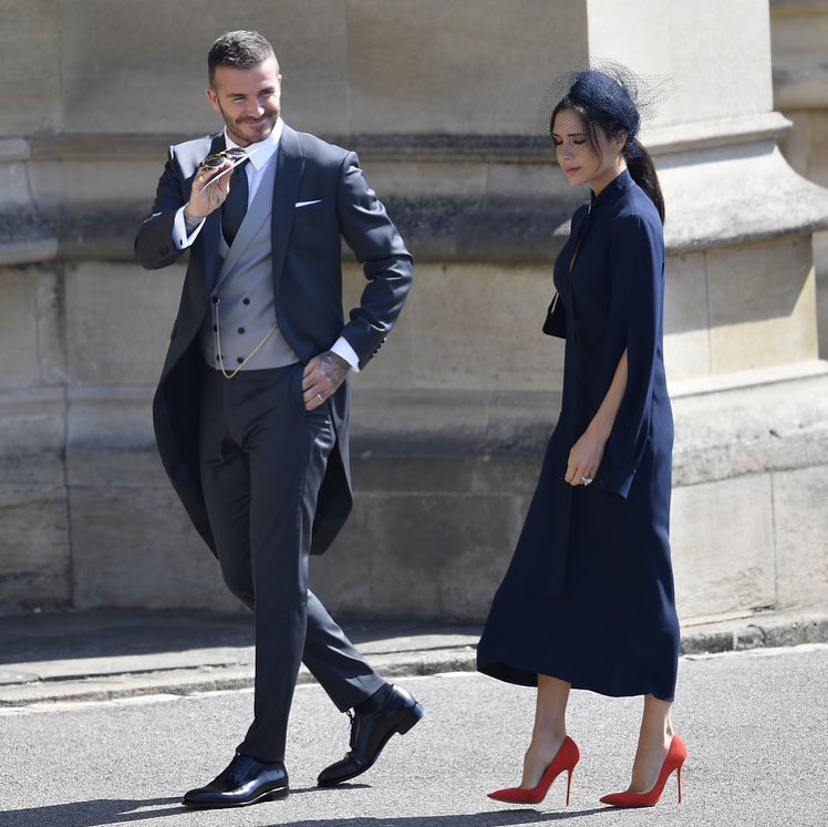SPOTTED: David and Victoria Beckham in Dior Homme and Victoria’s Own Label