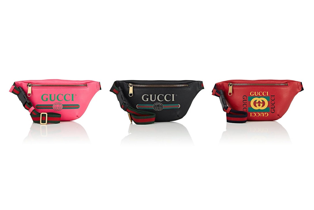 Gucci Releases an Array of Compact Leather Waist Bags