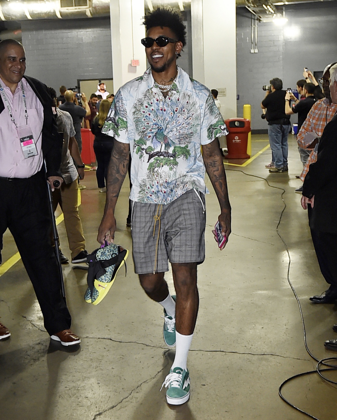 SPOTTED: Nick Young in Human Made, Rhude Designs & Revenge X Storm