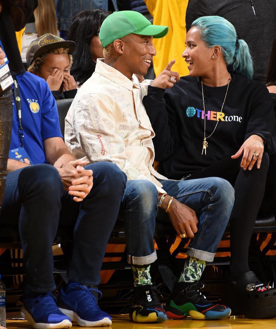 SPOTTED: Pharrell in Human Made and His Collaborative adidas Offerings