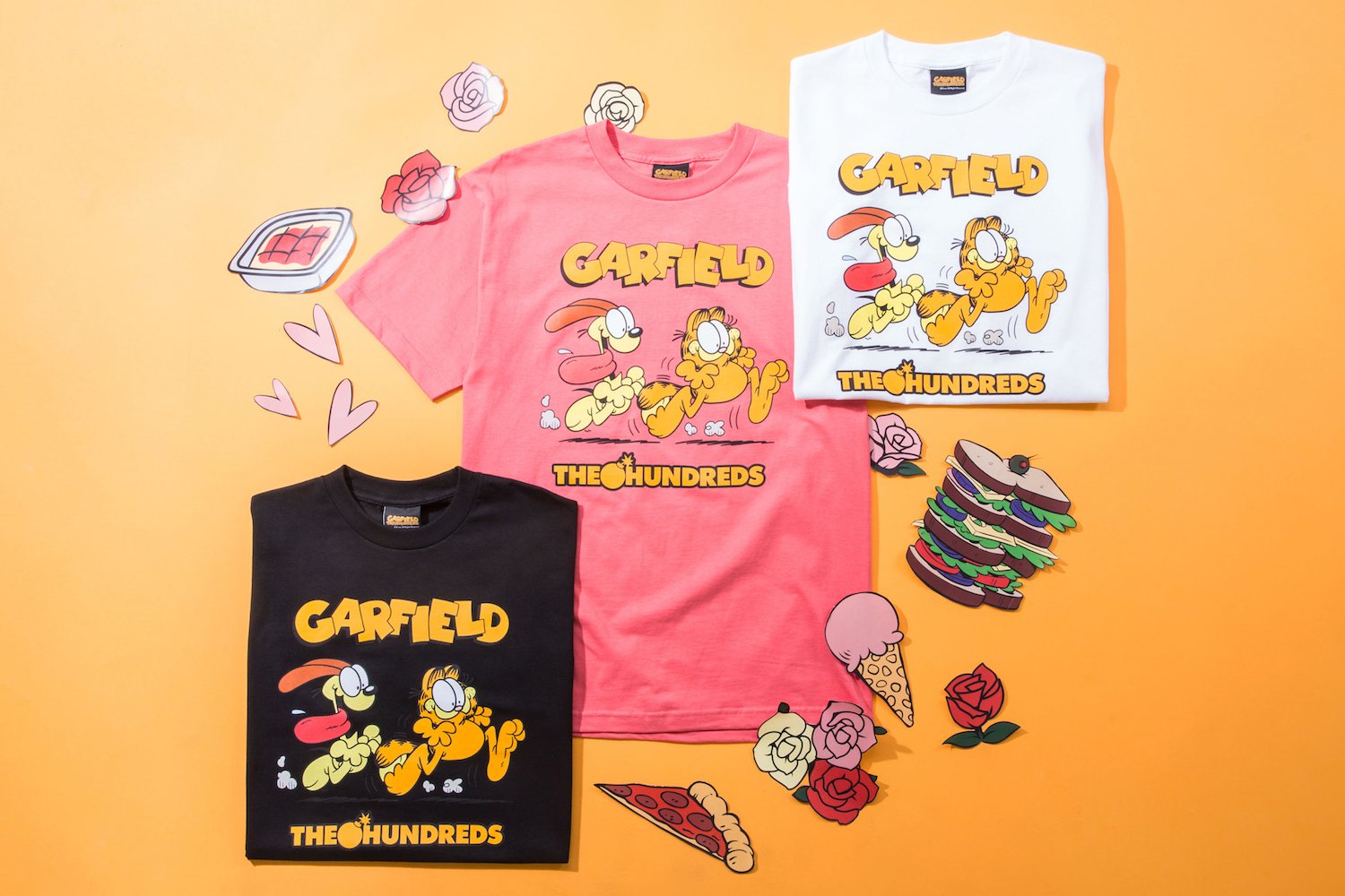 Bold, bright, and totally Garfield-approved. 😻💛 . . Garfield X The  Clothing Factory collection is now LIVE!! Shop your heart out n