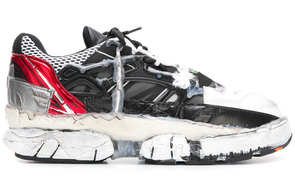 Maison Margiela Drops Extremely Distressed Fusion Sneaker From AW18 Collection
