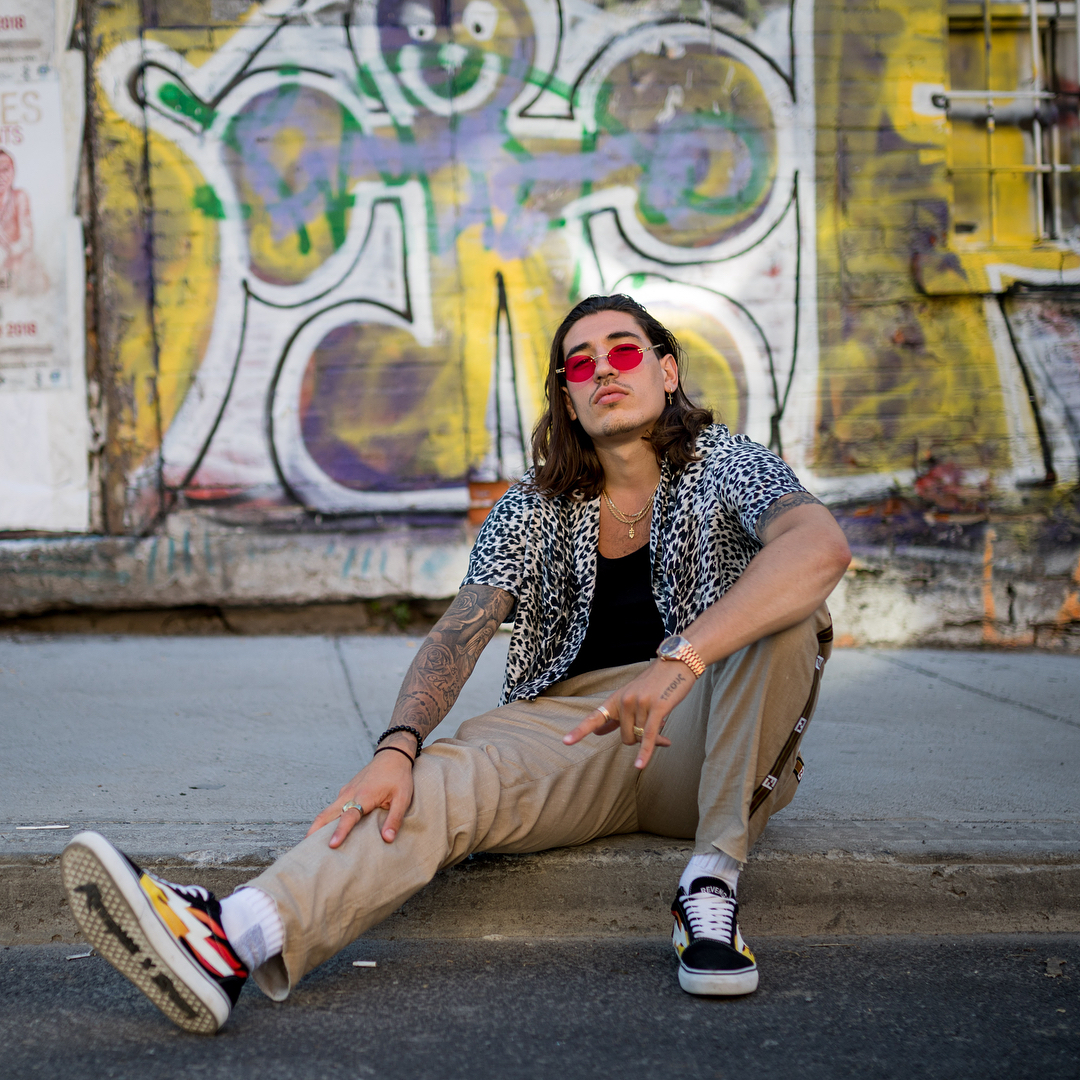 SPOTTED: Héctor Bellerín Sports Saint Laurent, Fendi & Revenge x Storm Vans in Montreal