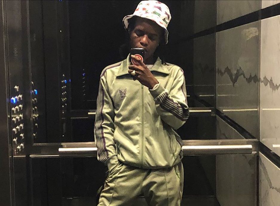 SPOTTED: Ian Connor Teases YEEZY Wave Runner 700 in Olive Needles Tracksuit