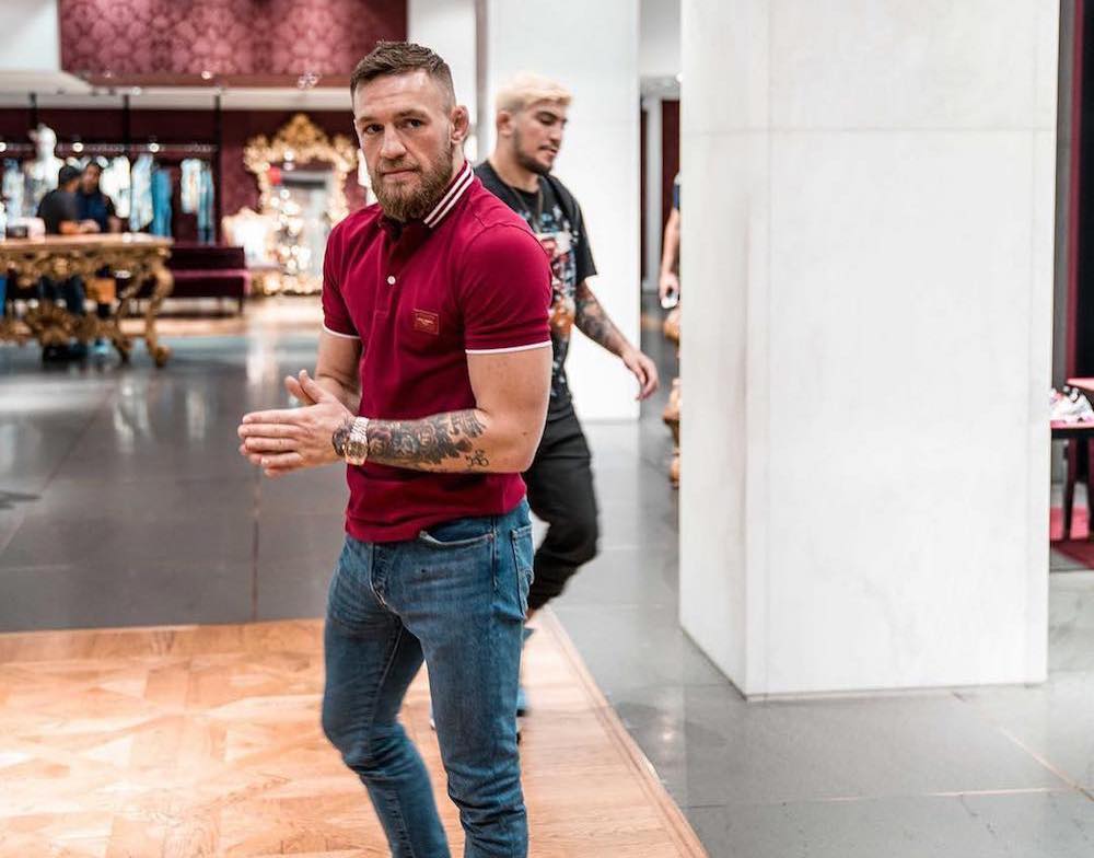 SPOTTED: Conor McGregor in a Dolce & Gabbana Ensemble