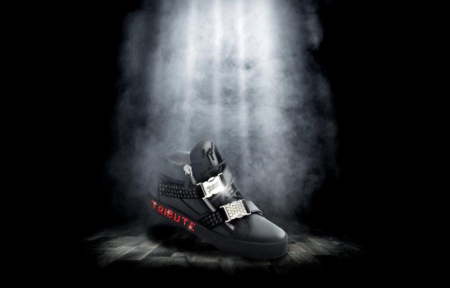 Giuseppe Zanotti To Launch Limited Edition Michael Jackson Trainer Collection
