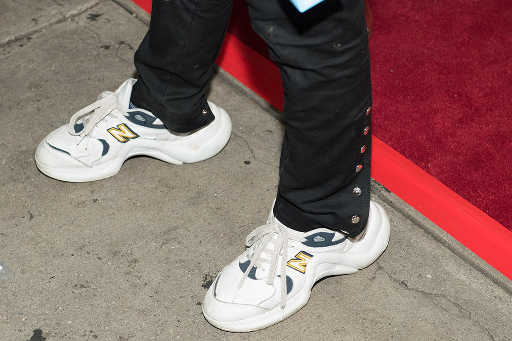 Jaden Smith Rocks Custom Louis Vuitton x New Balance Sneakers