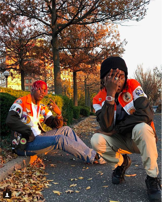SPOTTED: Lil Yachty & Ian Connor in Dark Comedy
