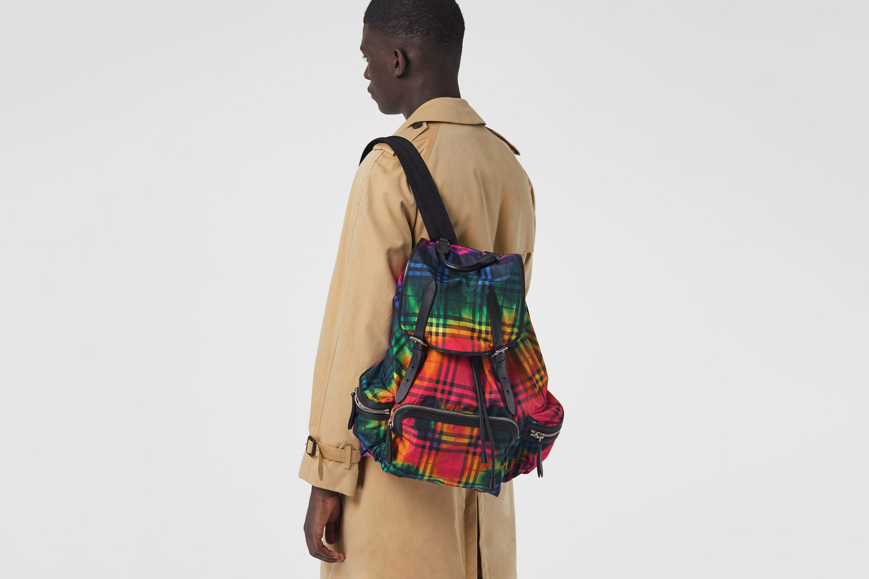 Burberry Follows the Tie-Dye Trend With Their Latest Rucksack