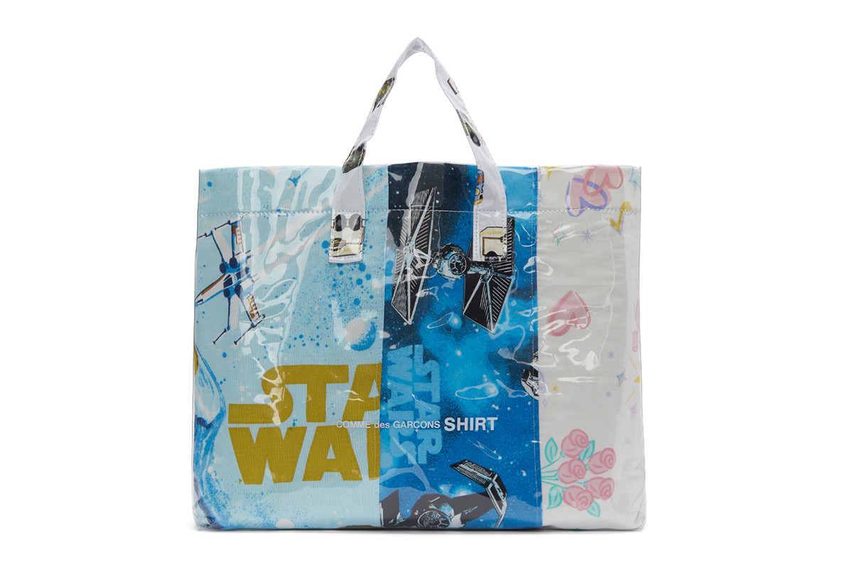 COMME des GARÇONS SHIRT Fuses Star Wars and Barbie with New Tote