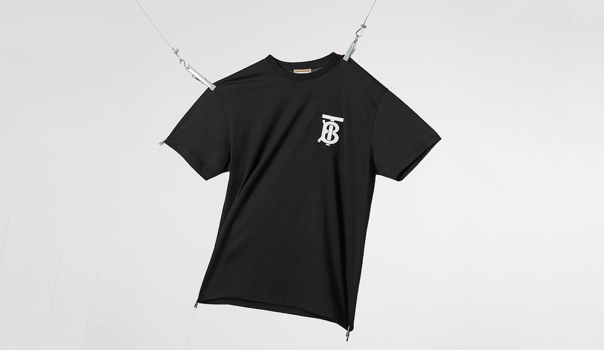 Riccardo Tisci Reveals New “Thomas Burberry Monogram” T-Shirt