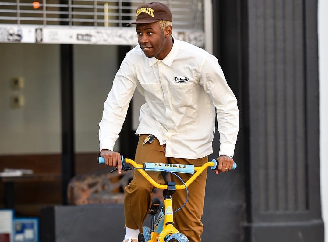SPOTTED: Tyler, The Creator Crusing in Converse, Stray Rats and Carhartt