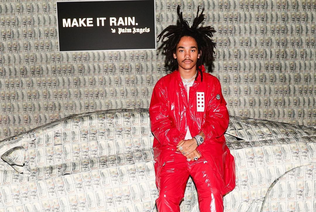 SPOTTED: Luka Sabbat Covered in Moncler at the Label’s Collaborative Party with Palm Angels