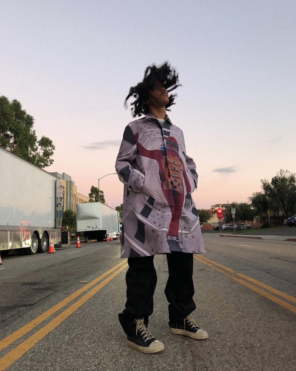 SPOTTED: Luka Sabbat Poses in Undercover Lab & Rick Owens