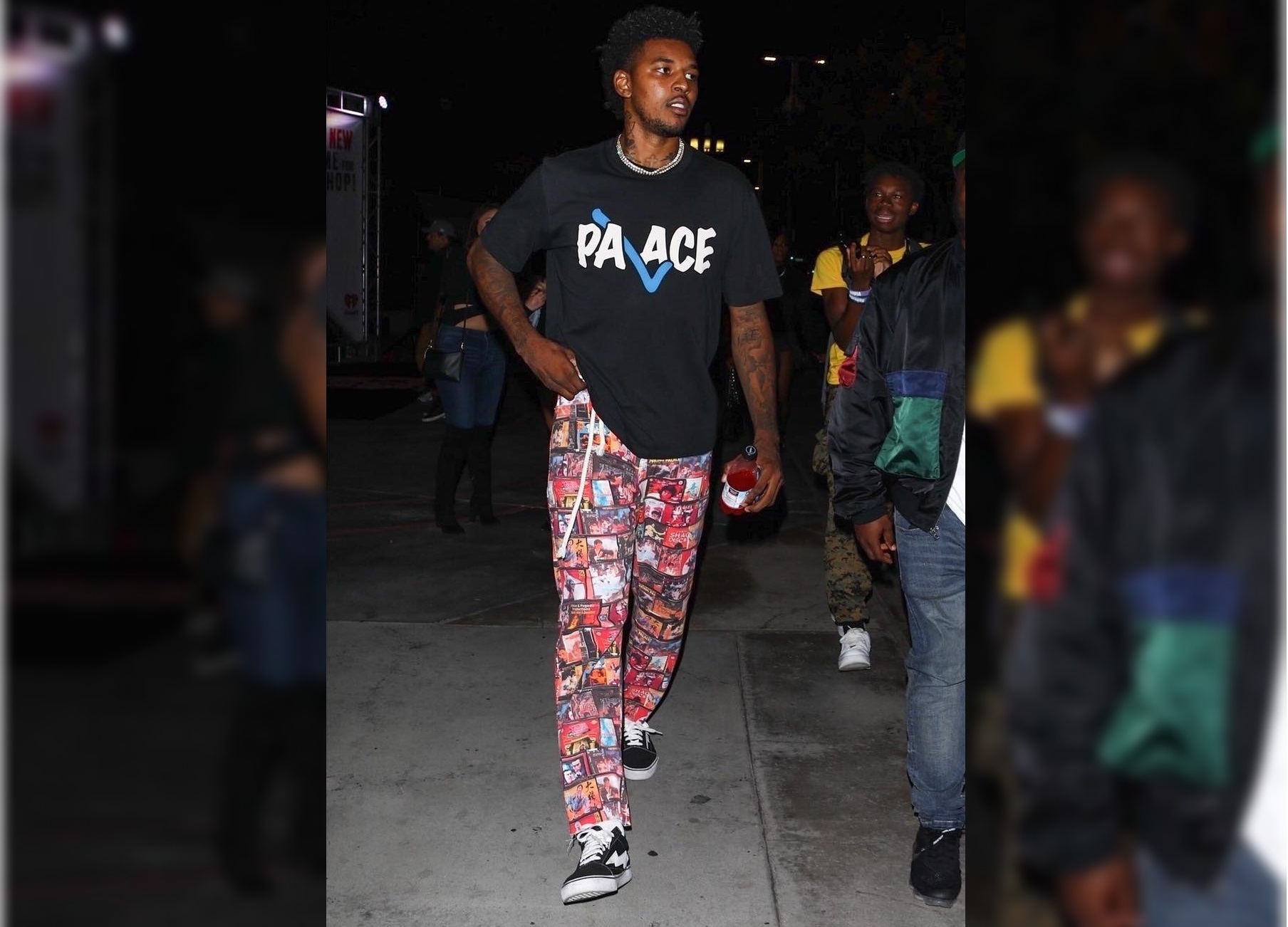 SPOTTED: Nick Young Rocks Palace and Revenge x Storm