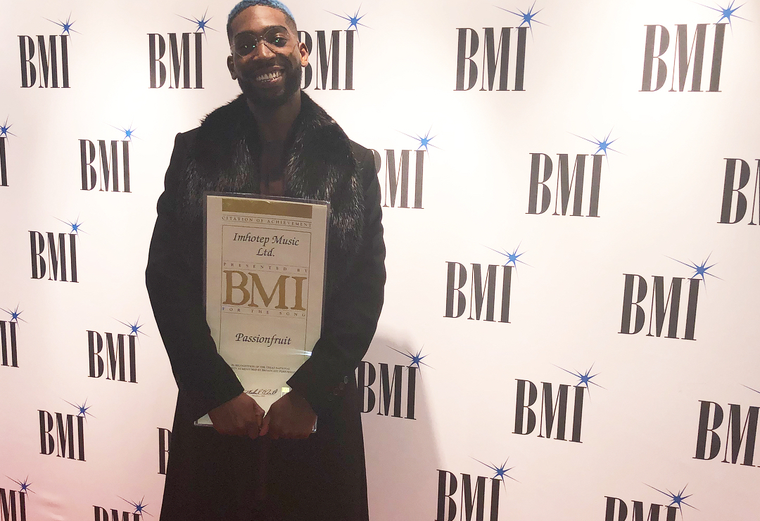 SPOTTED: Tinie Tempah Accepts Award in Dolce & Gabbana Coat & Gucci Loafers