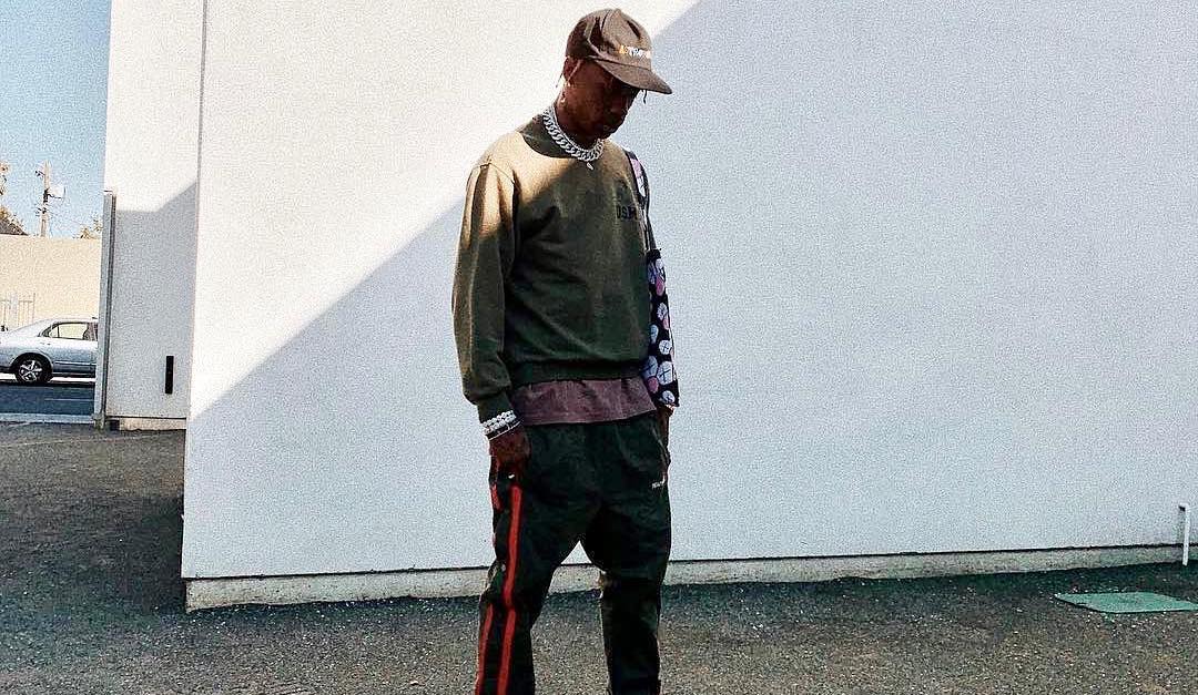 SPOTTED: Travis Scott in Astroworld Merch & Ready Made