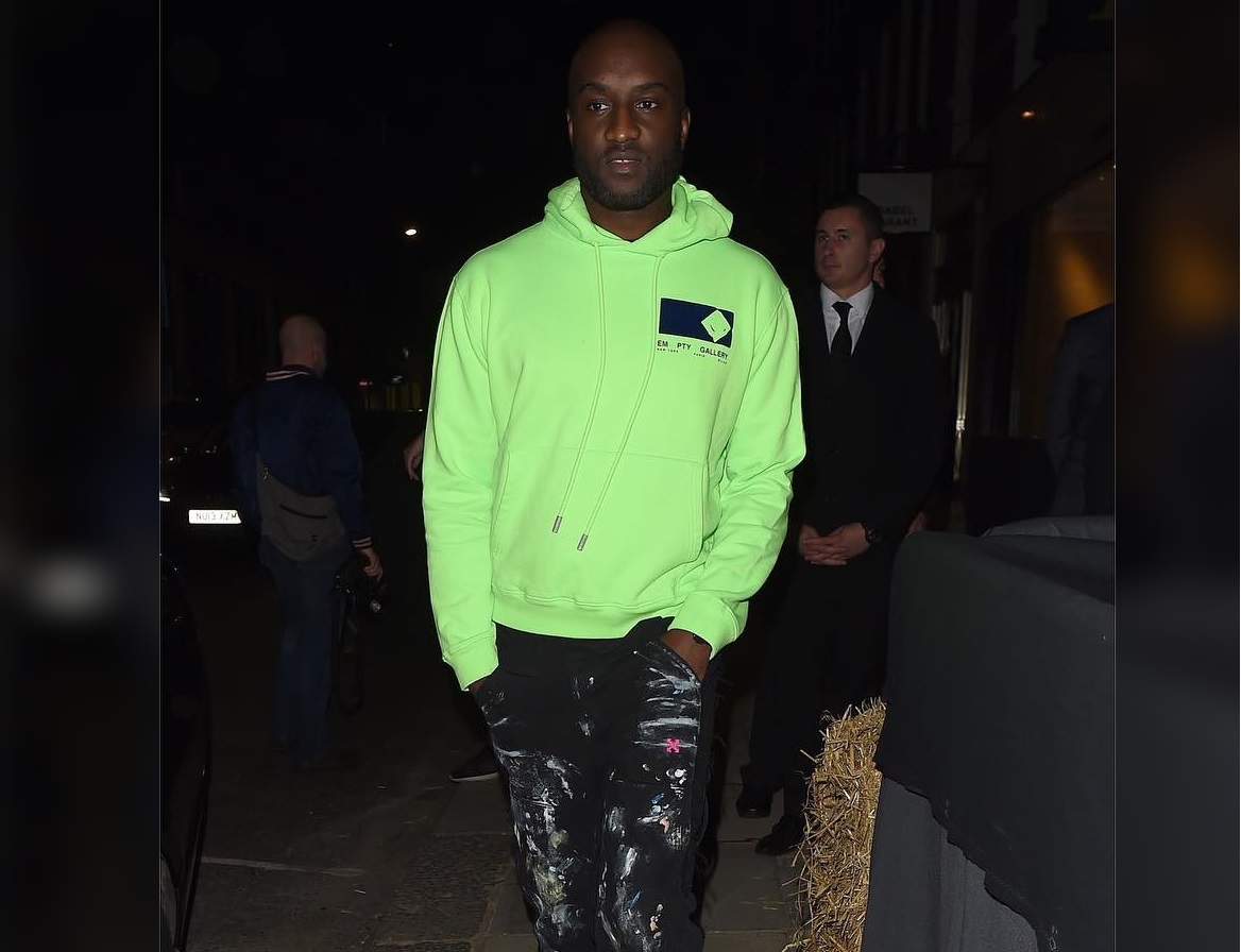 SPOTTED: Virgil Abloh Sports Off-White™ x EM PTY Gallery and Nike in London