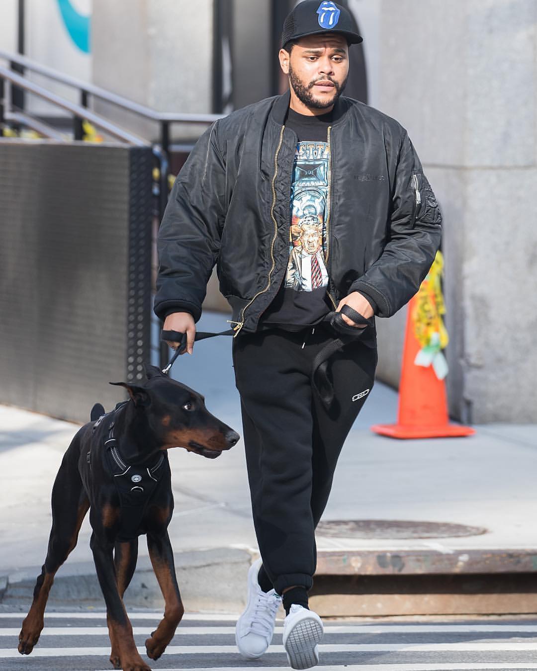 SPOTTED: The Weeknd Wears Puma in New York City